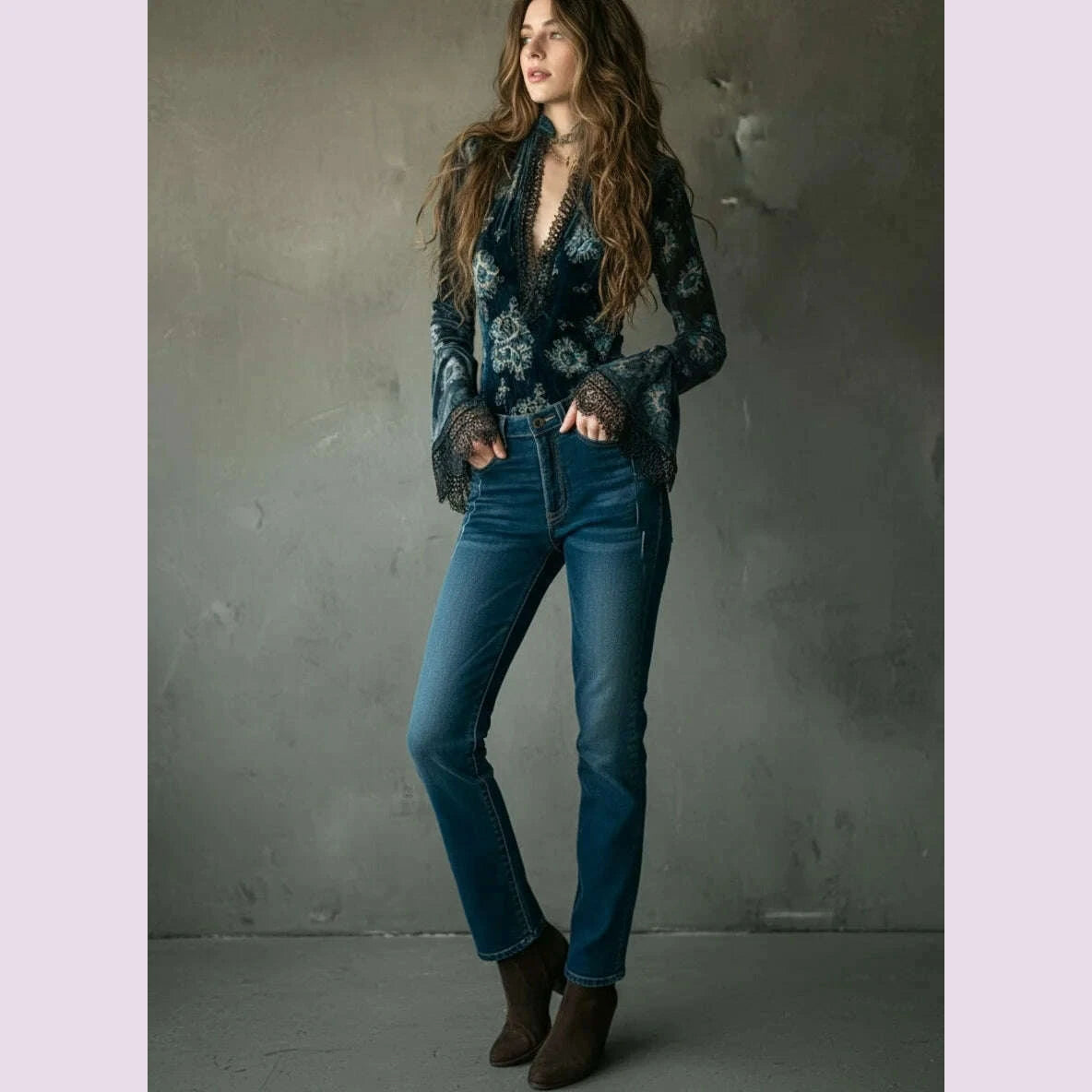 lace-trim-sexy-v-neck-blouse-tops-flare-sleeve-retro-floral-printed-slim-velvet-autumn-elegant-boho-casual-chic-blouse-topskimlud-womens-fashion-34627761