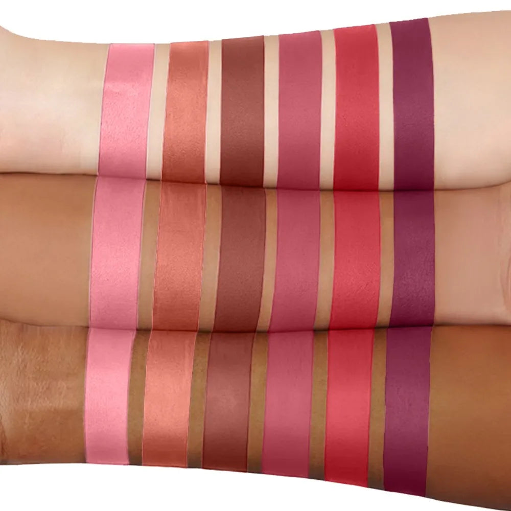Nude Matte Lip Gloss 6 Colors Long-lasting Velvet Lipstick Waterproof Non-fade Non-stick Cup Lipsticks Women Makeup Cosmetics