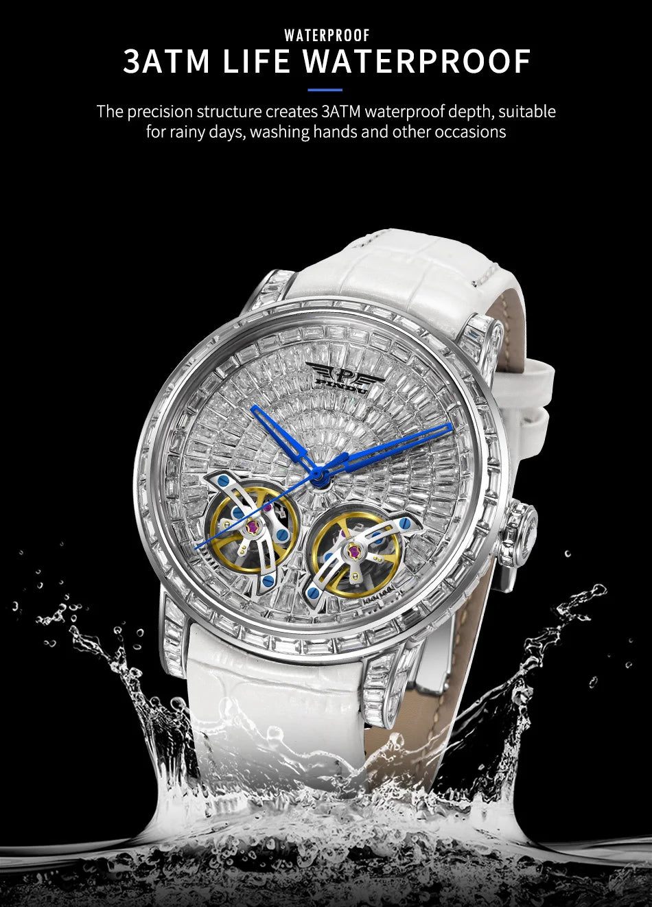 Mechanical Watch – Stainless Steel – Round Dial | KIMLUD