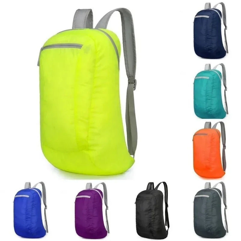 Waterproof Lightweight Foldable Backpack Portable Sports Travel Hiking Bag Pack - Durable Outdoor Gear for Active Adventures