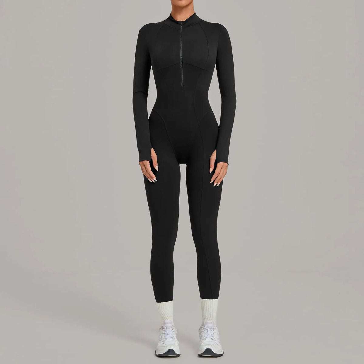 One Piece Jumpsuit – Triangle Back – Nylon Elastane – Sleeveless | KIMLUD