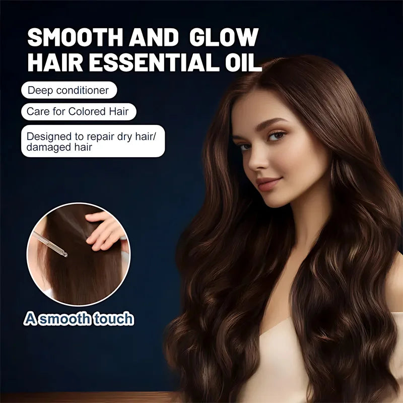 Plant-Based Hair Care Oil Repairs Damaged Hair — Emerald Green | KIMLUD