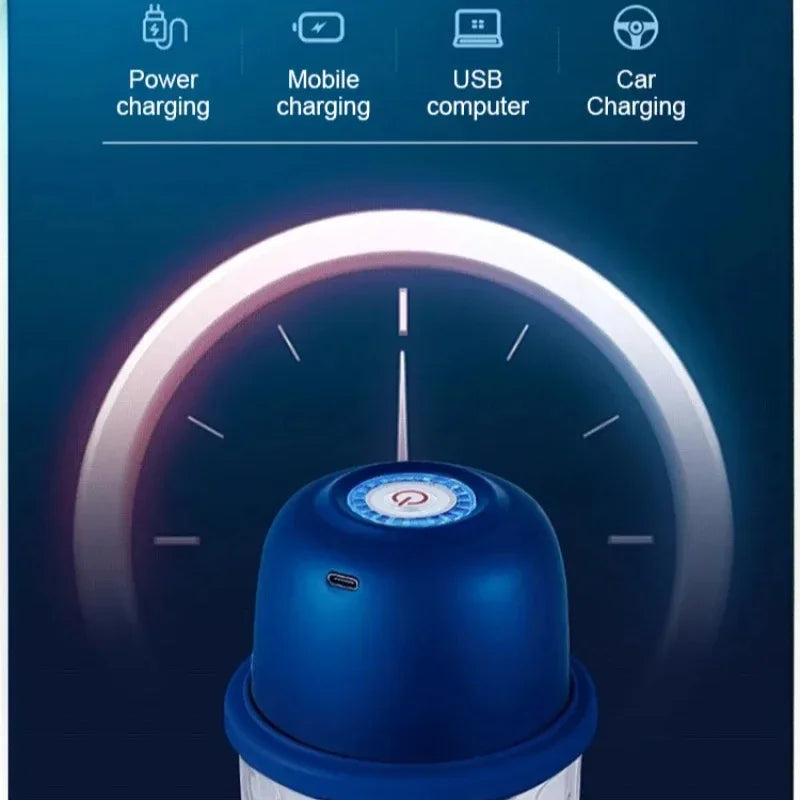 Powerful Electric Food Blender Garlic Meat Chilli Grinder Machine Wireless Mini Baby Food Processor