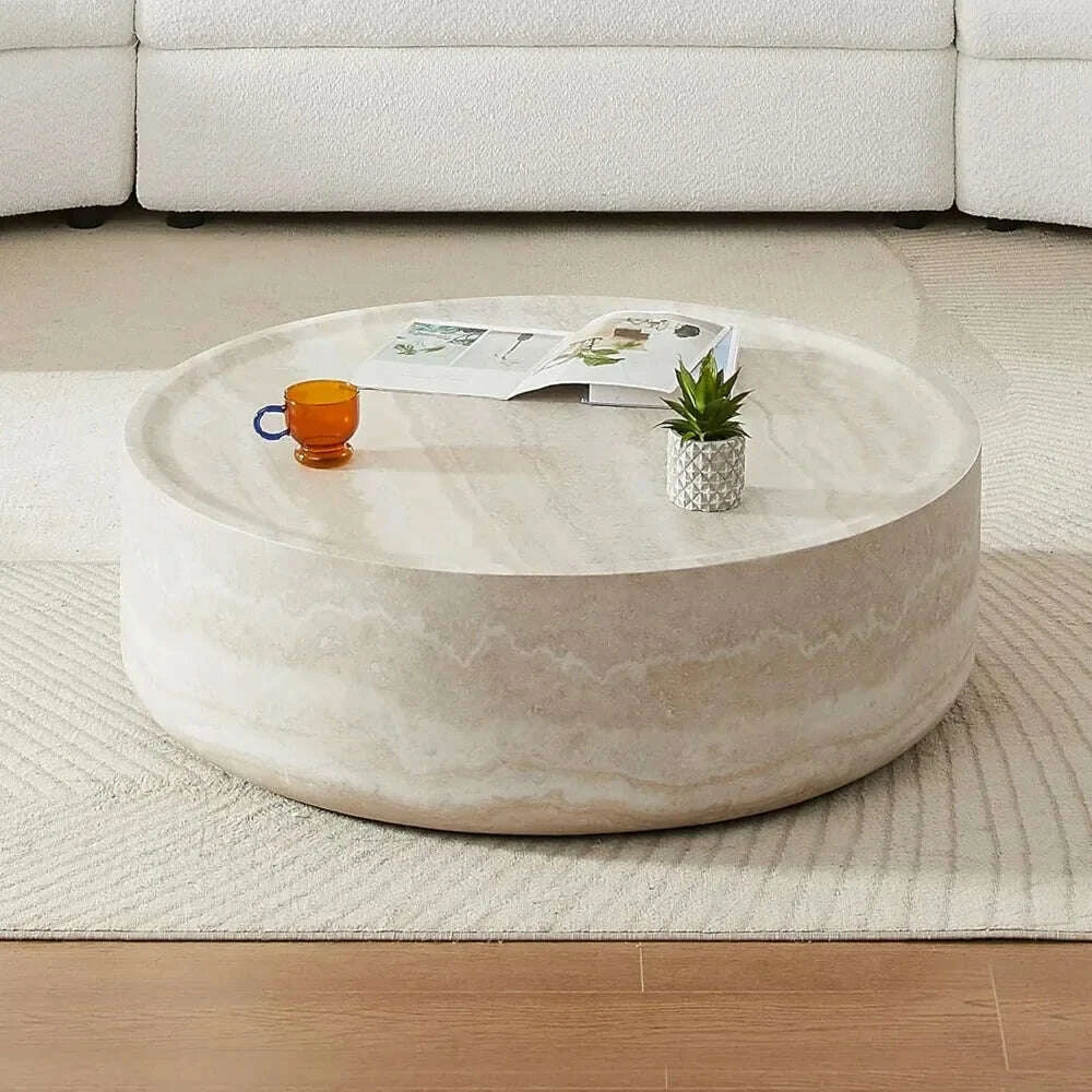 3937”-round-coffee-table-travertine-textured-tables-fiberglass-center-side-tables-for-living-room-office-coffee-table-kimlud-kimlud-33921492