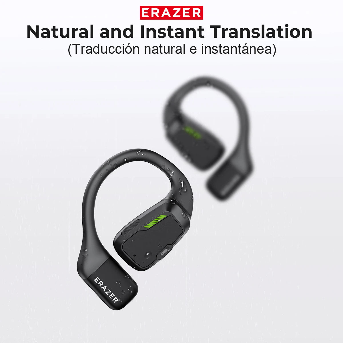[AI Earphone]ERAZER XP6 Bluetooth Earphones Sleep ASMR Headset DIY Equalizer APP AI Wireless Headphones Office Travel,16mm Drive