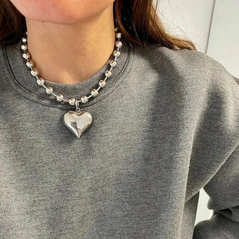 gothic-gold-heart-pendant-necklace-for-women-stainless-steel-beaded-choker-steampunk-jewelry-kimlud-kimlud-33911360