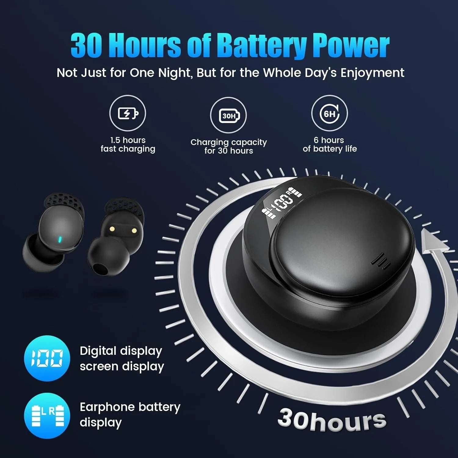 Satin-Matte ABS Earbuds Sleep-Optimized Noise-Blocking — Mint Green | KIMLUD