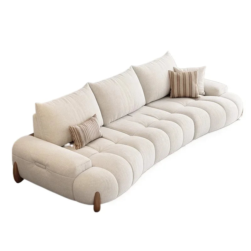 Narrow White Living Room Sofas Minimalist Nordic Curved 2 Seater Living Room Sofas Lazy Modern Woonkamerbanken Home Furniture