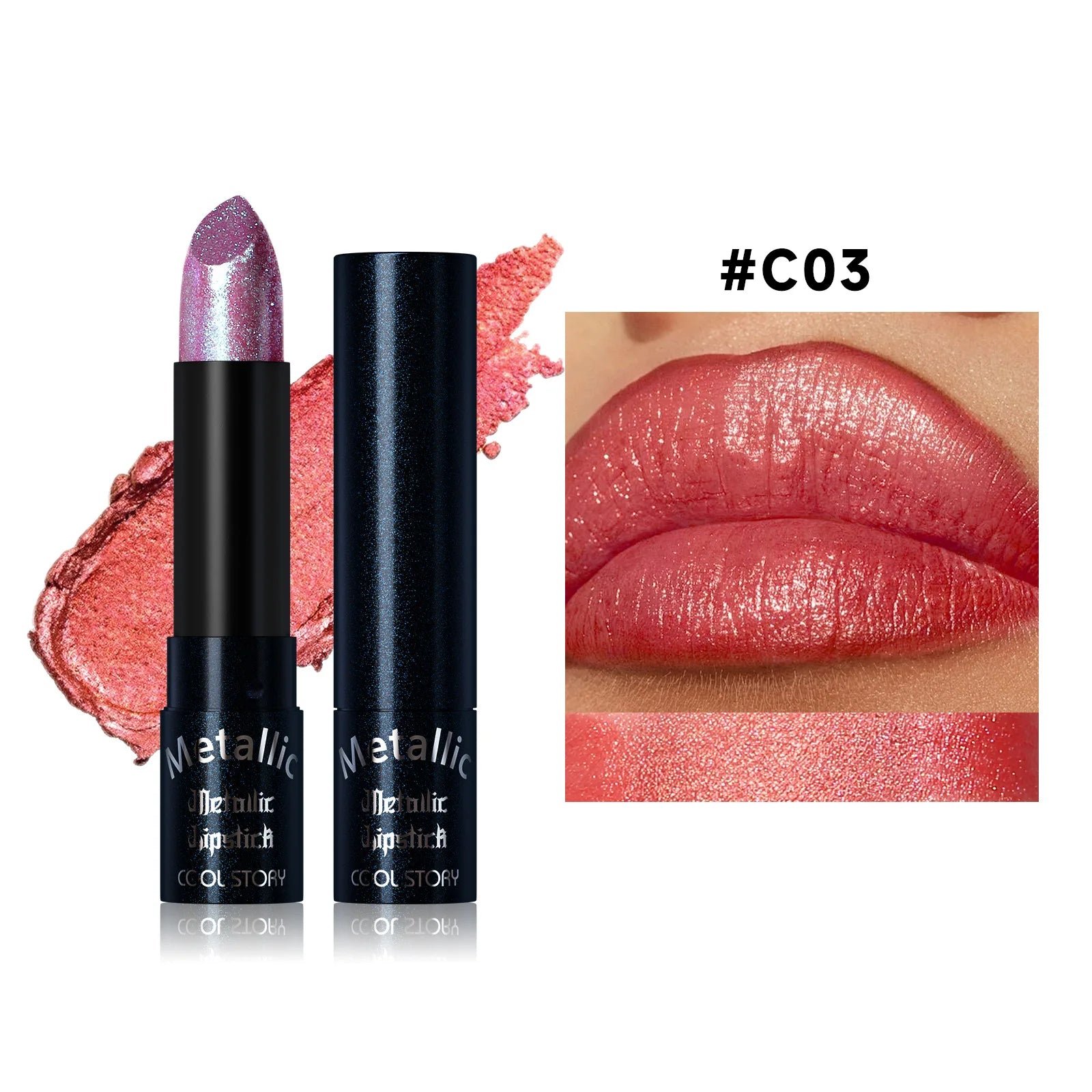 Lipstick – Waterproof – Matte – Pearlescent Pink | KIMLUD
