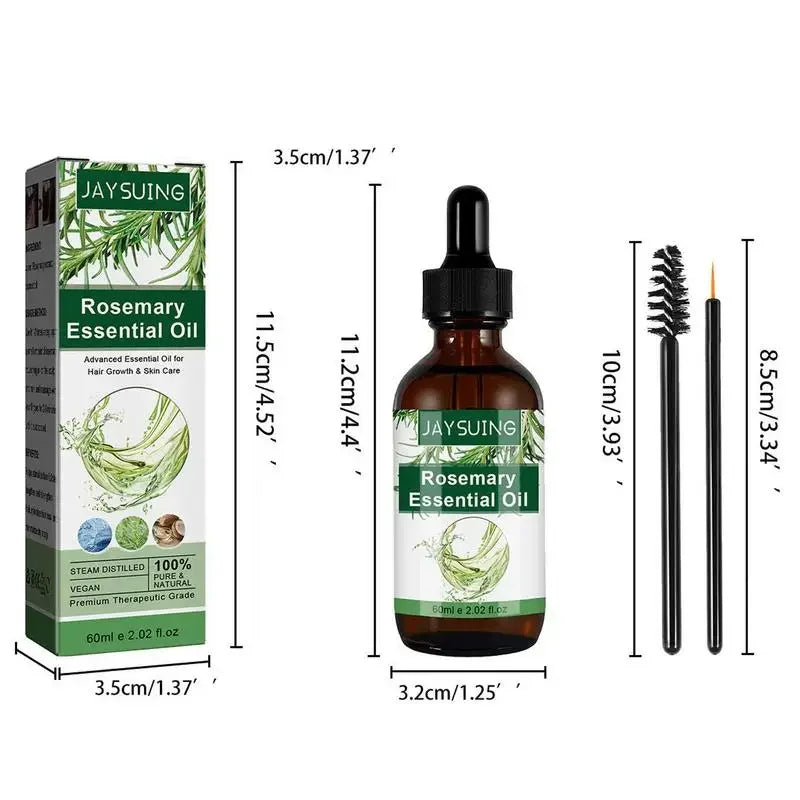 Rosemary Oil Hair Care Nourishing Scalp Oil — Amber | KIMLUD