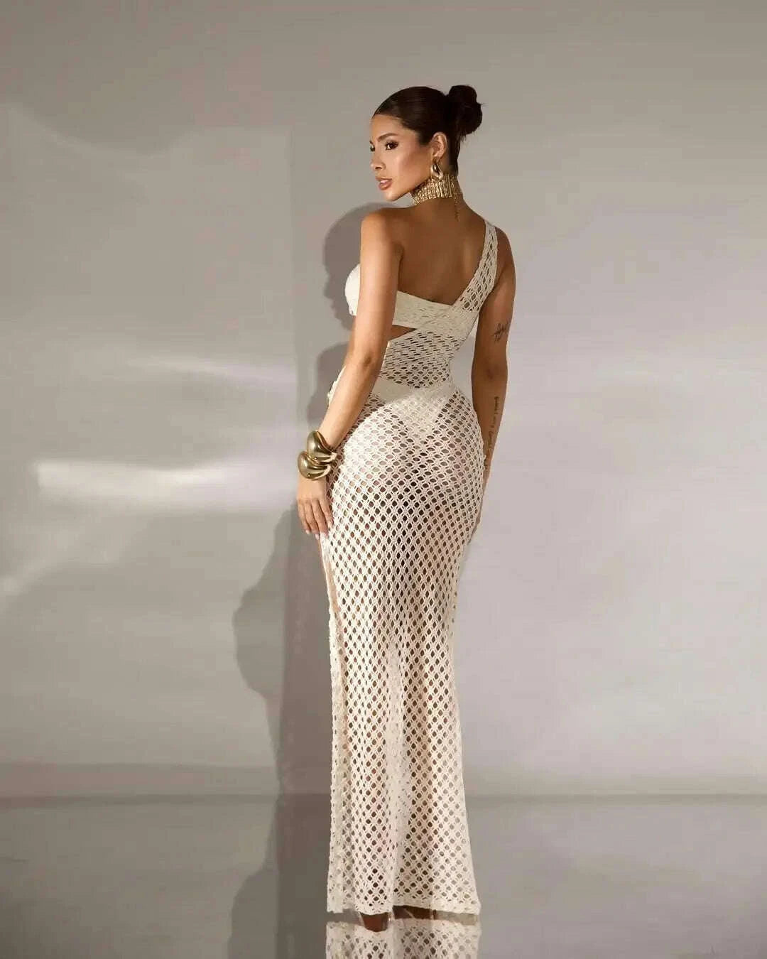 KIMLUD, 3 Pieces Bikini 2026 Sexy Women Swimsuits Female Swimwear Solid Mesh Bikini Set Biquini Swimming Suit Bathing Suit Beachwear, KIMLUD Womens Clothes