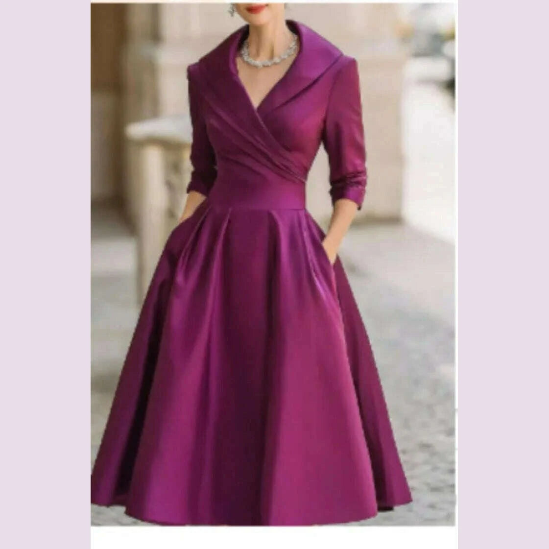 womens-fashion-dress-new-style-v-neck-waist-hugging-makes-you-look-slim-and-elegant-long-sleeves-maxi-prom-dresses-for-womenkimlud-womens-fashion-34618252