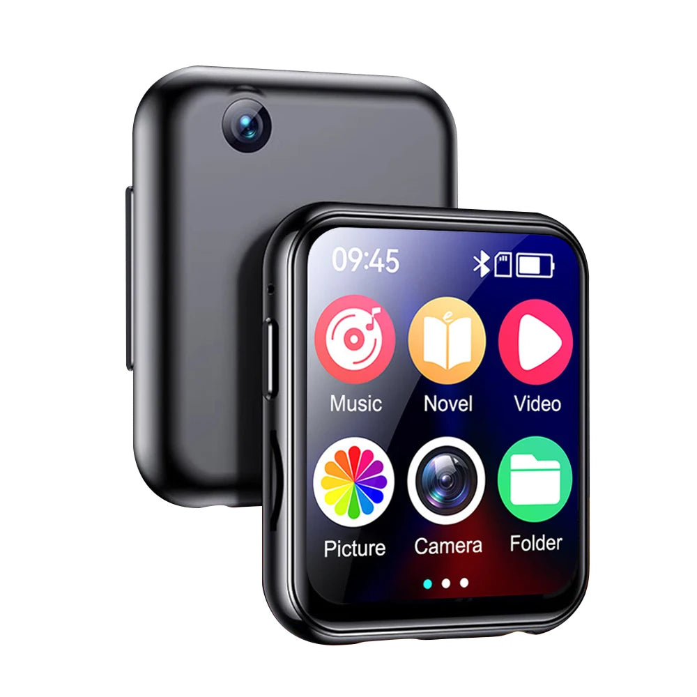 KIMLUD, MP3 Music Player with Bluetooth 5.4 HiFi MP4 Walkman Full Touch Screen Built-in Speaker Recorder Camera Video Player FM/E-book, KIMLUD Womens Clothes