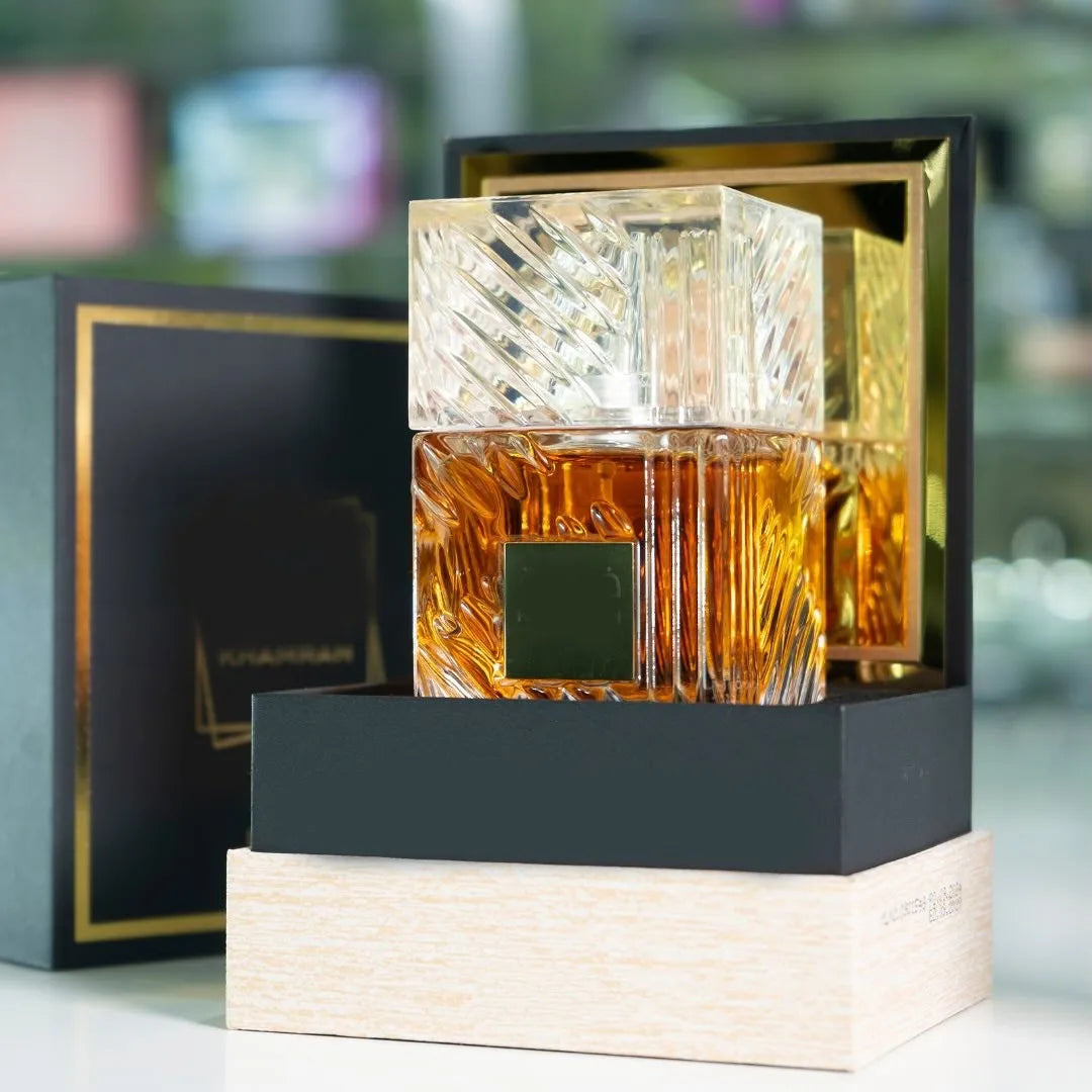 Oud Amber Oriental Unisex Perfume — Gold | KIMLUD