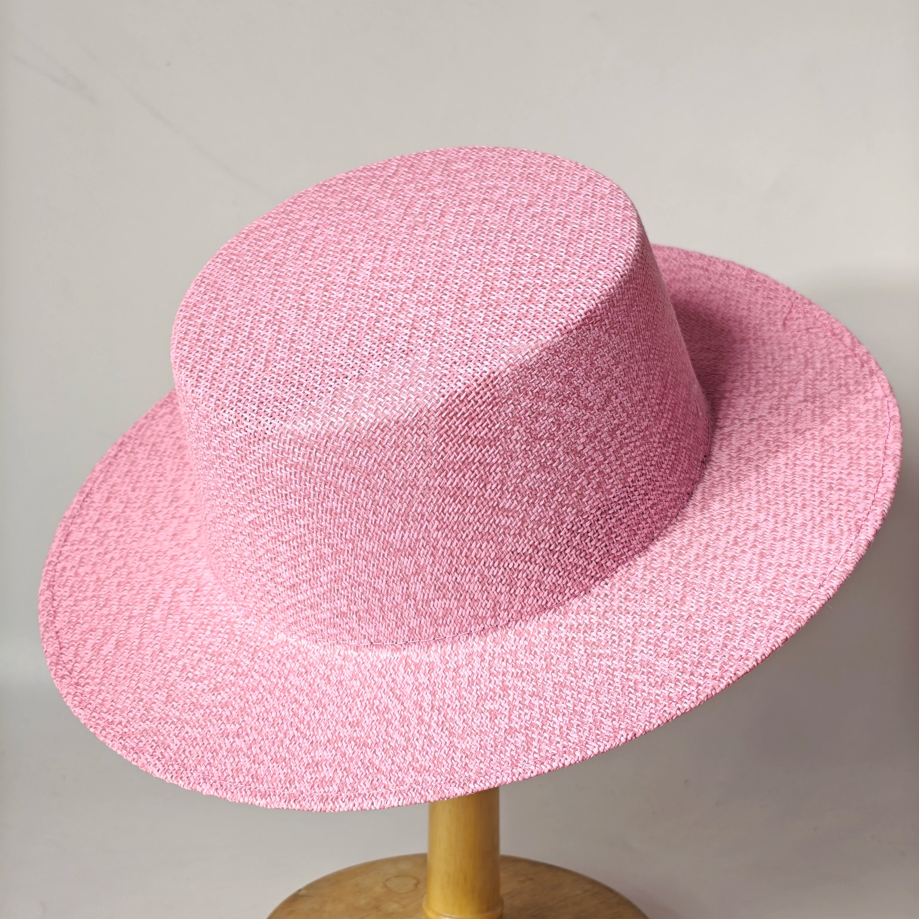 2026 New Hat Panama Straw Hat British Top Hat Men's and Women's Foldable Sun Shading Beach Hat Sun Protection hat