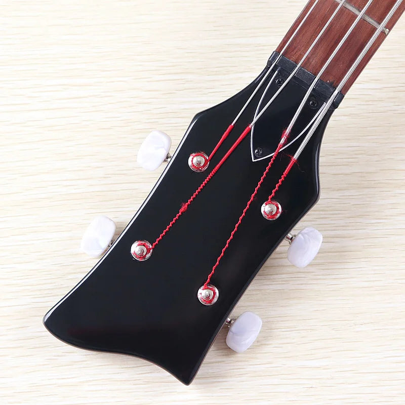 Flame Maple Violin Bass Guitar 41-Inch — Sunburst | KIMLUD