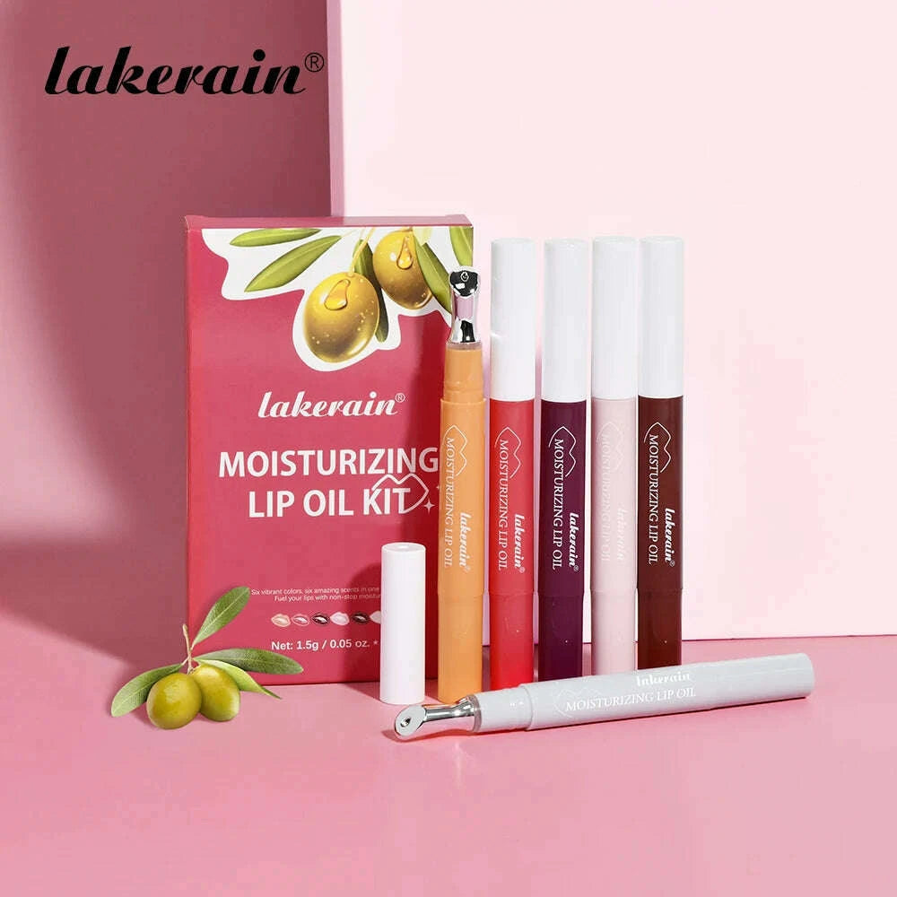 lakerain6-color-lip-essence-set-lasting-moisturizing-light-lip-lines-moisturizing-hydration-honey-rose-fragrance-lip-balm-kimlud-kimlud-33920809