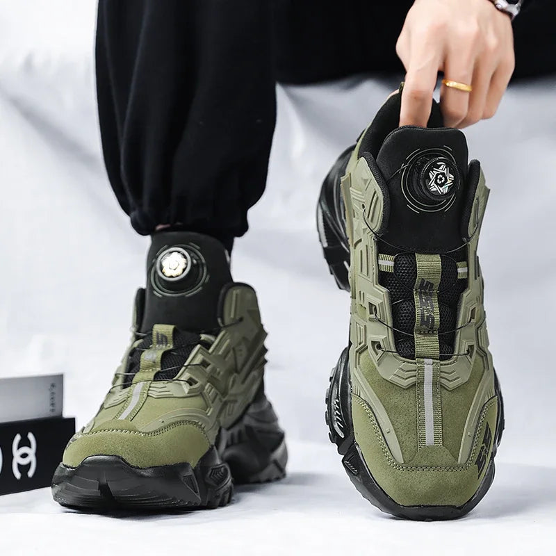 ELUVA Men Sneakers Running Shoes Lightweight Breathable Walking Shoes Non Slip Casual Sports Shoes for Men Gym Workout Training