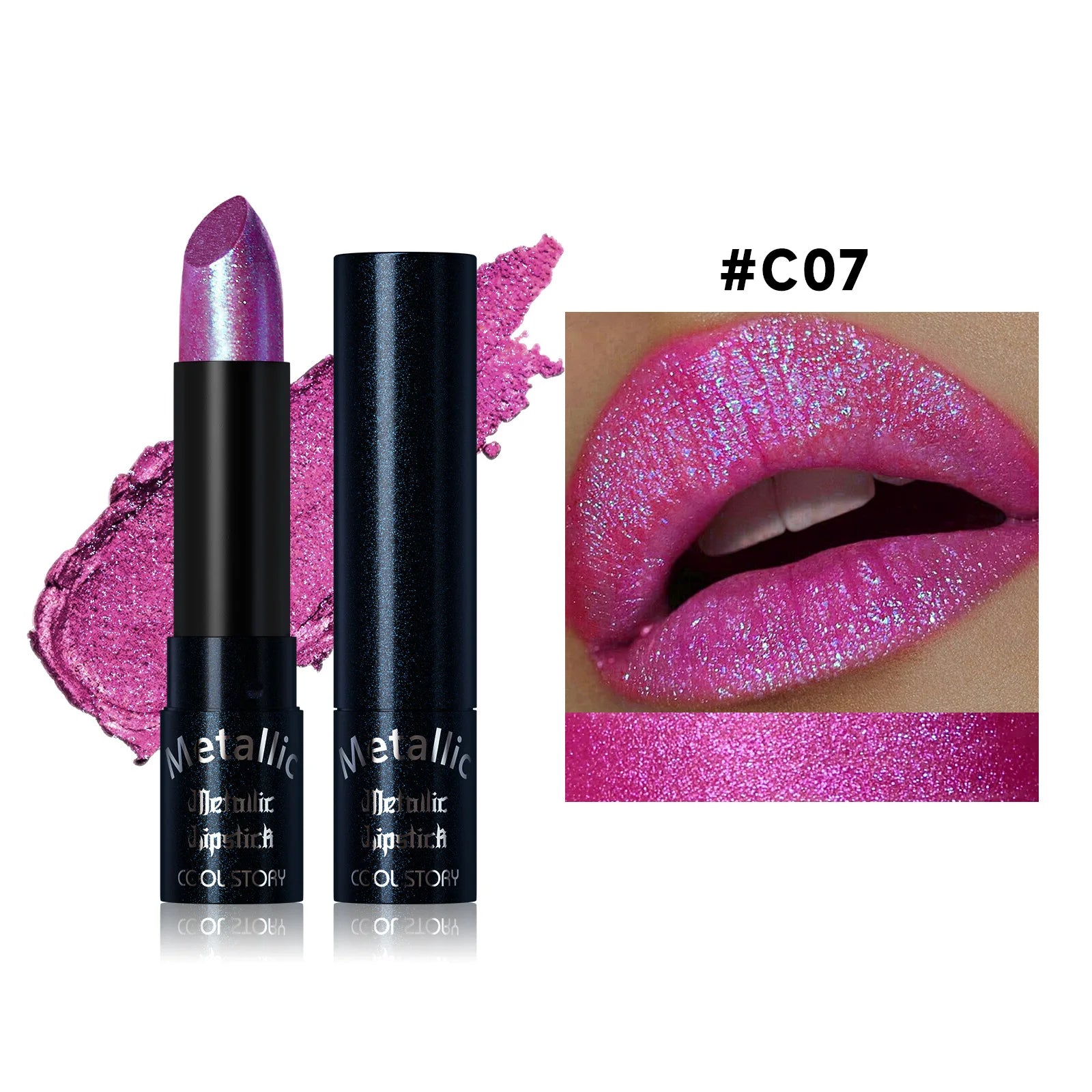 Lipstick – Waterproof – Matte – Pearlescent Pink | KIMLUD