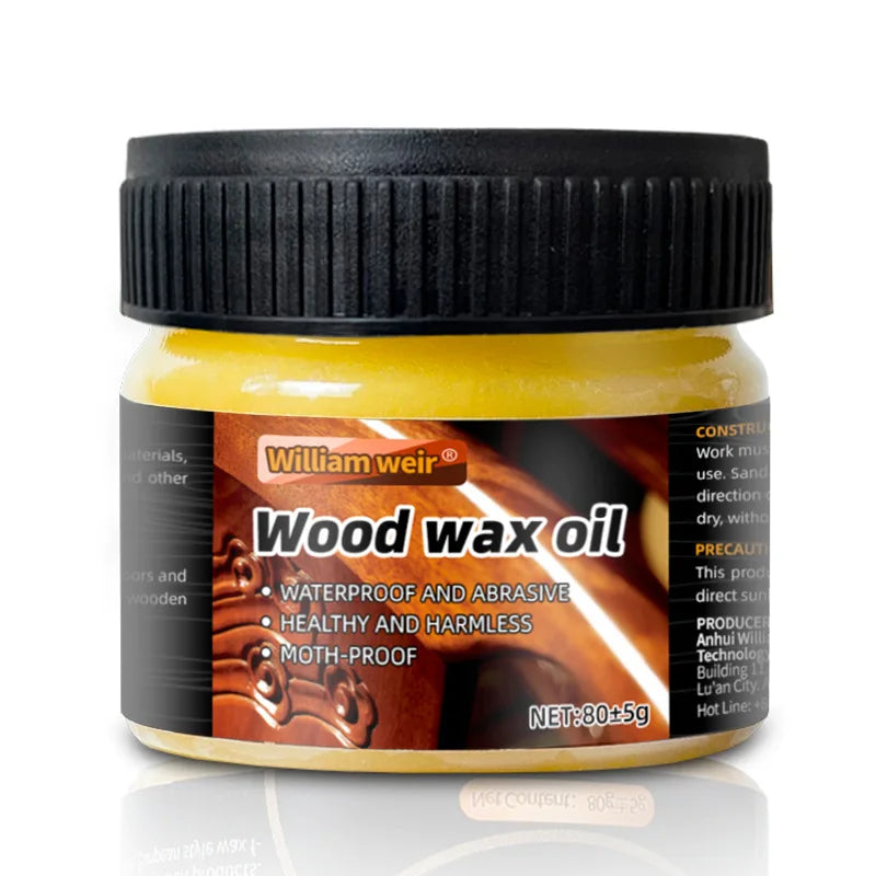 Environmentally Friendly Wood Wax Oil For Furniture And Floors — Original Mahogany | KIMLUD