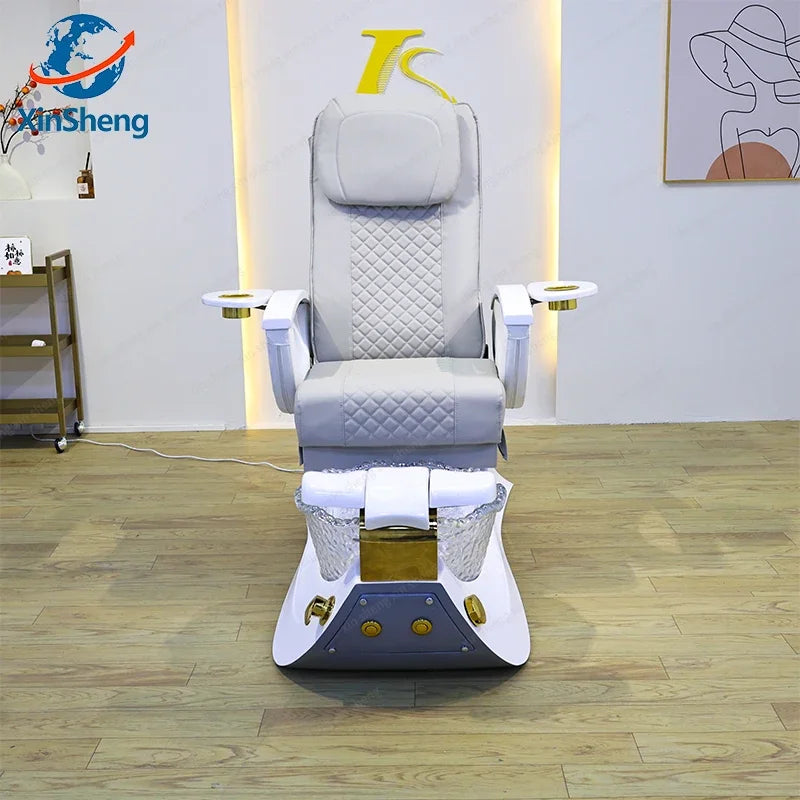 XinSheng Salon Chairs Pedicure Chair SPA Furniture Electric Massage Chair Nail Sofa Bed Couch Couches Foot Bath Foot Soaking