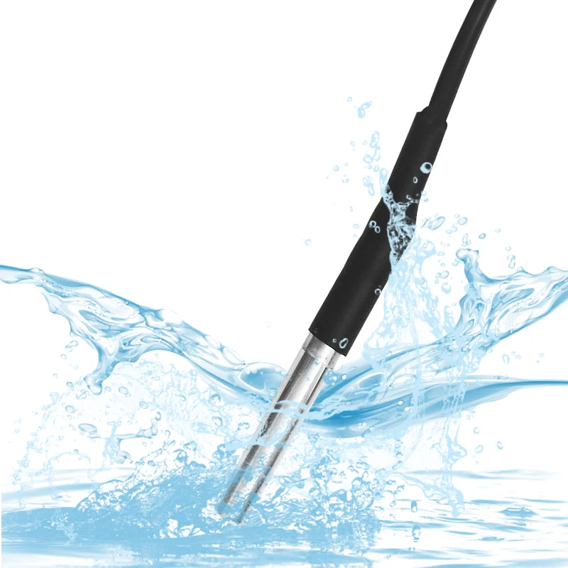 Digital Thermometer Pool and Home For Sauna Room  With Temperature Sensor 3m Wire Meter