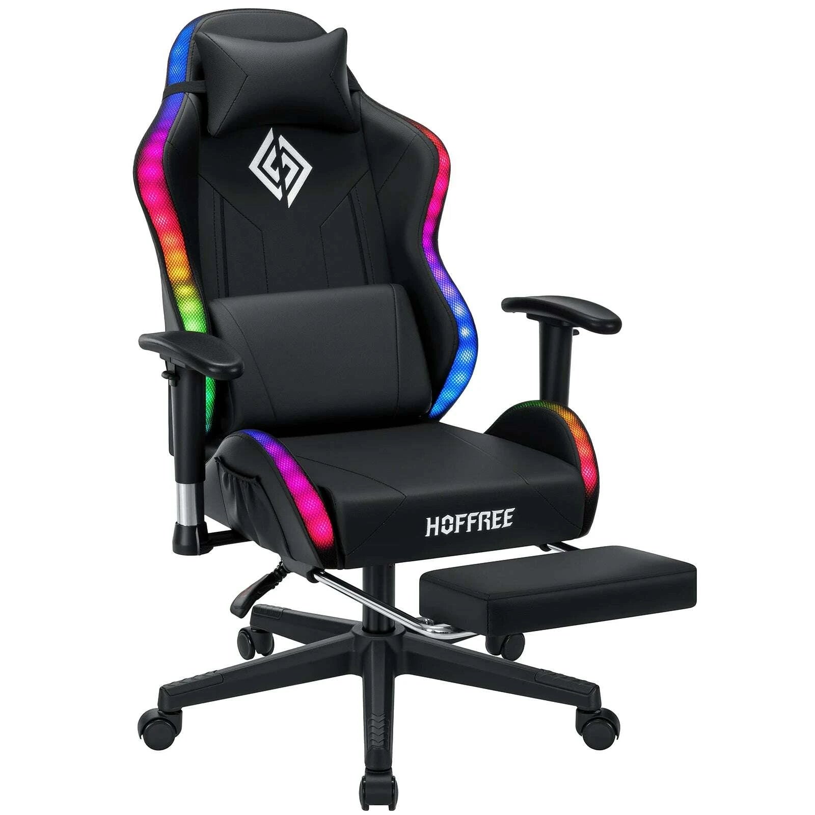 led-gaming-chair-for-children-8-15-years-adjustable-gamer-chair-with-led-lighting-footrest-lumbar-support-ergonomic-pc-chaikimludkimlud-35574722