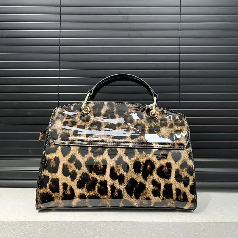 New Fashion Women's Bag Casual Retro Leopard Print Shoulder Bag High Quality Personalized Crossbody Bag Designer Luxury Handbags