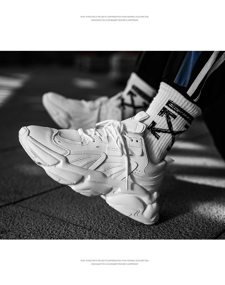 Brand Casual Sneakers Male Luxury Tenis Shoes Mens Casual Shoes Trainer Race Breathable Shoes Fashion Running Shoe for Men