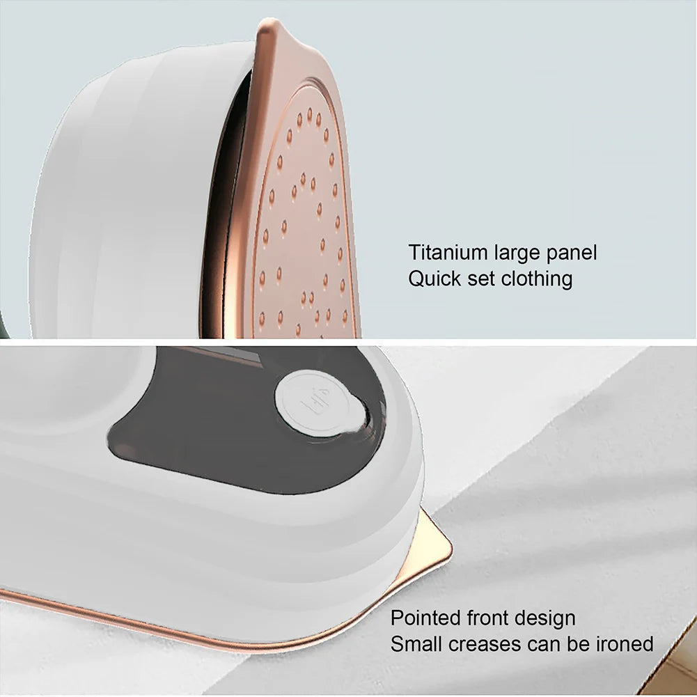 KIMLUD, Mini Garment Steamer Handheld Wet Dry Clothes Fabric Steam Iron Portable Small Ironing Machine for Household, KIMLUD Womens Clothes