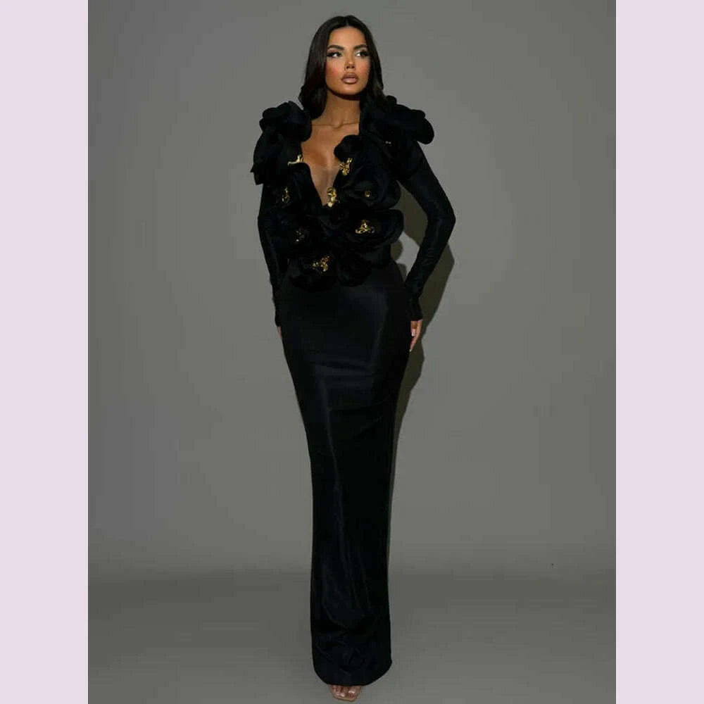 chic-women-celebrity-sexy-deep-v-neck-flower-black-maxi-long-bandage-bodycon-dress-2025-elegant-evening-club-party-outfit-kimlud-kimlud-33914741