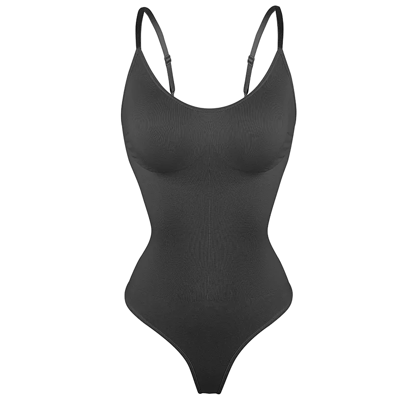 KIMLUD, Bodysuit for Women Tummy Control Backless Shapewear Seamless Thong Body Shaper Tank Top, black / S / CHINA, KIMLUD Womens Clothes