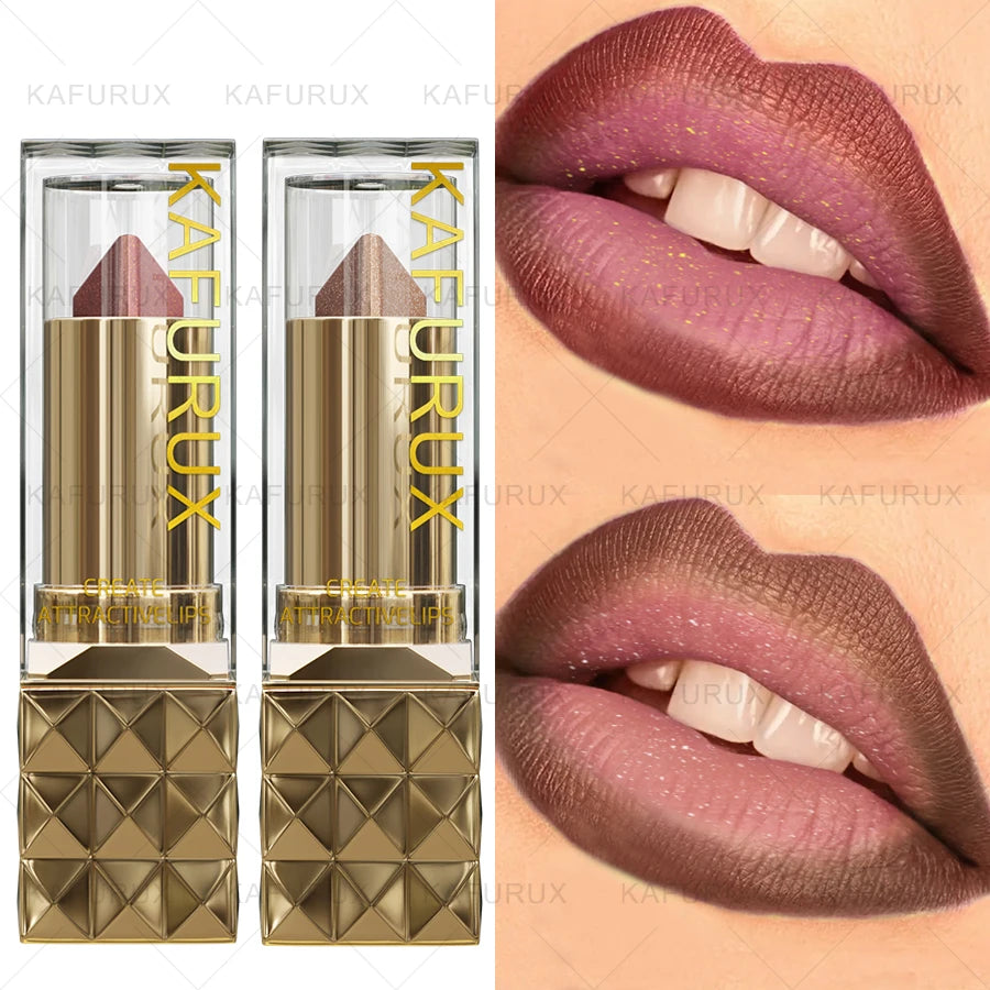 Lipstick – Two Tone Glitter – Red | KIMLUD