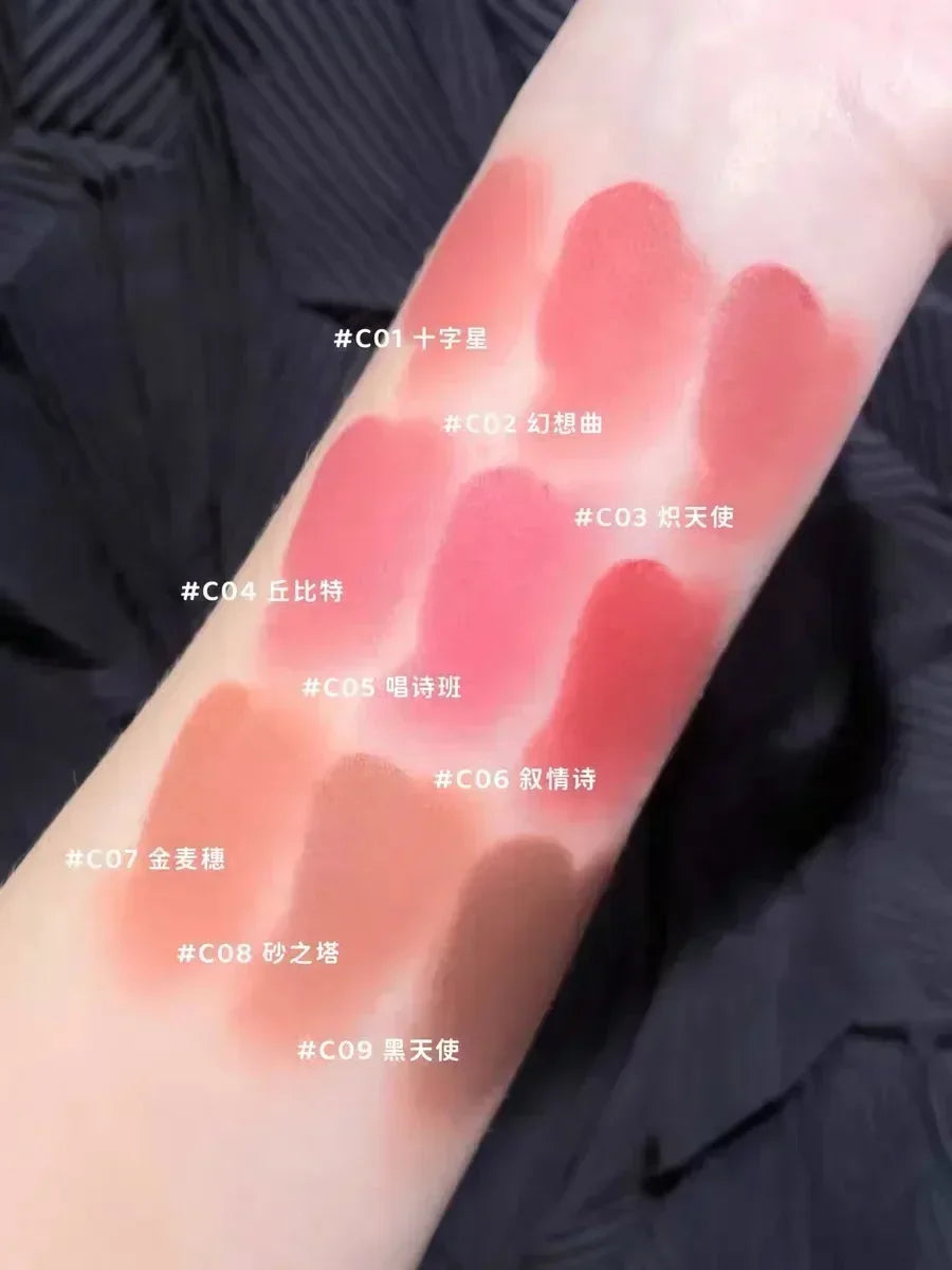 Velvet Matte Lip Mud Stick Hydrating Formula — Blush Pink | KIMLUD