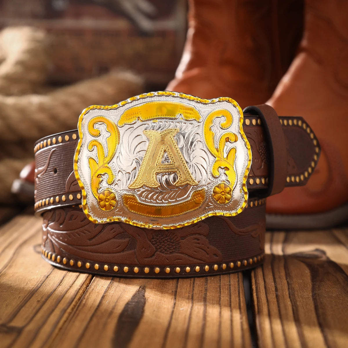 Vintage PU Leather Western Solid Belt — Black | KIMLUD
