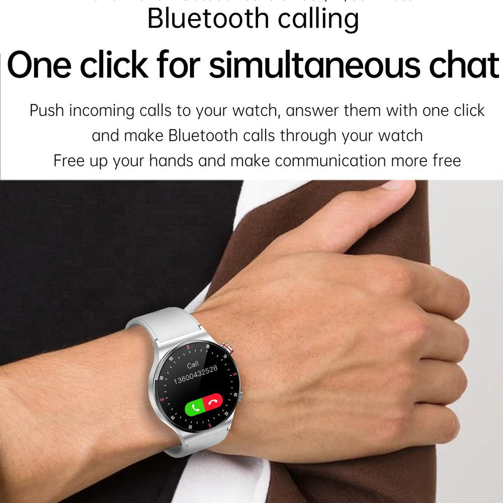 Luxury Smart Watches Men NFC BT Call Fitness Waterproof Sports Wrist Intelligent Smartwatches for Women Kids Xiaomi Huawei 2025