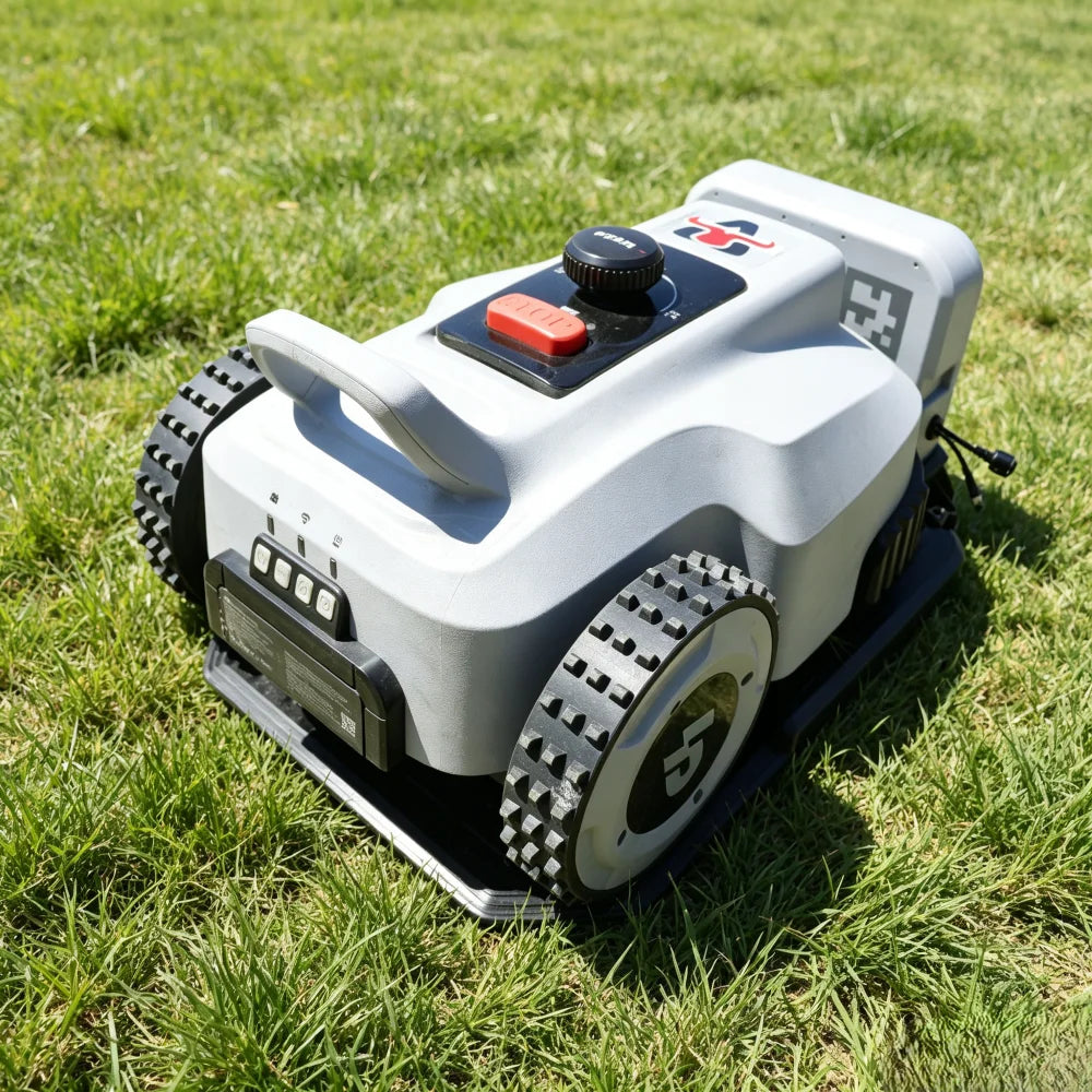 Robotic Lawn Mower – RTK Navigation AI Obstacle Avoidance – Wire-Free | KIMLUD
