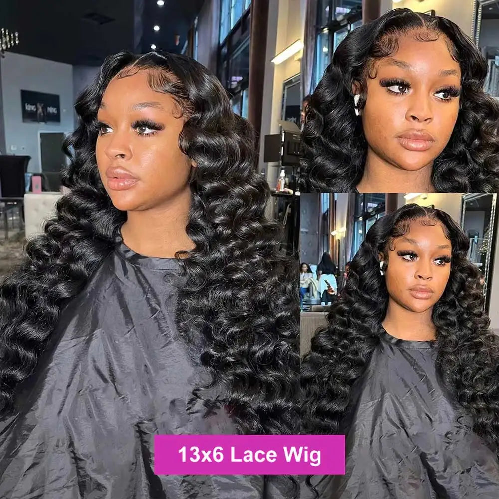 Lace Front Wig – HD Lace Water Wave – Swiss Lace | KIMLUD