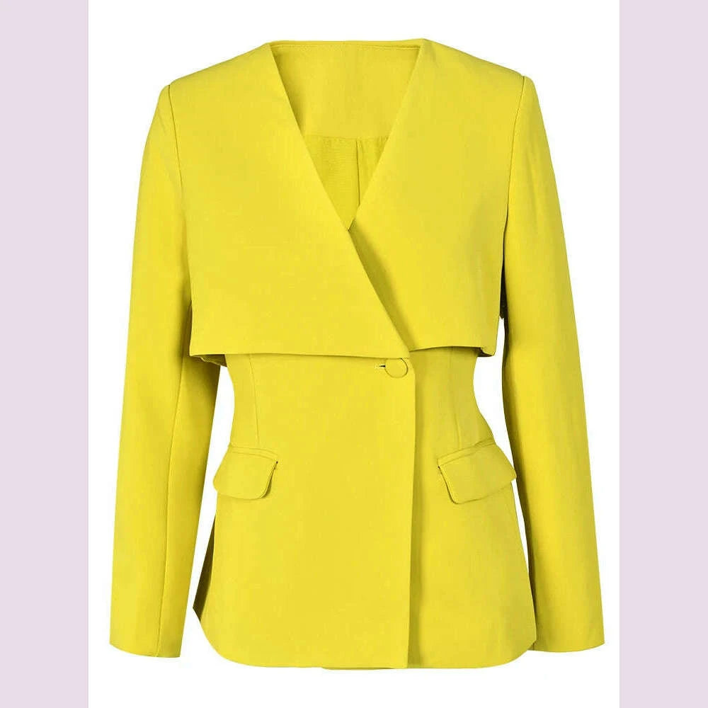 deat-fashhion-womens-yellow-2-pcs-set-v-neck-spliced-lpng-sleeve-blazer-high-waist-wide-leg-pant-suit-summer-2024-new-15g7152-kimlud-kimlud-33911724