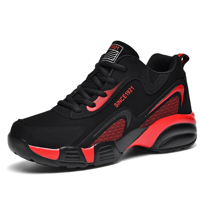 Corduroy Sneakers Casual Thick-Bottom Walking Shoes — Black | KIMLUD