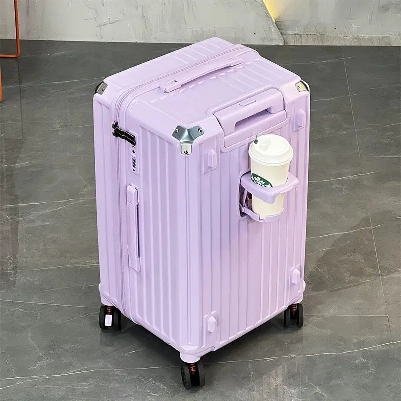 Thickened large capacity luggage compartment, 20 inch boarding case, 24 inch anti drop suitcase, password box, travel luggage