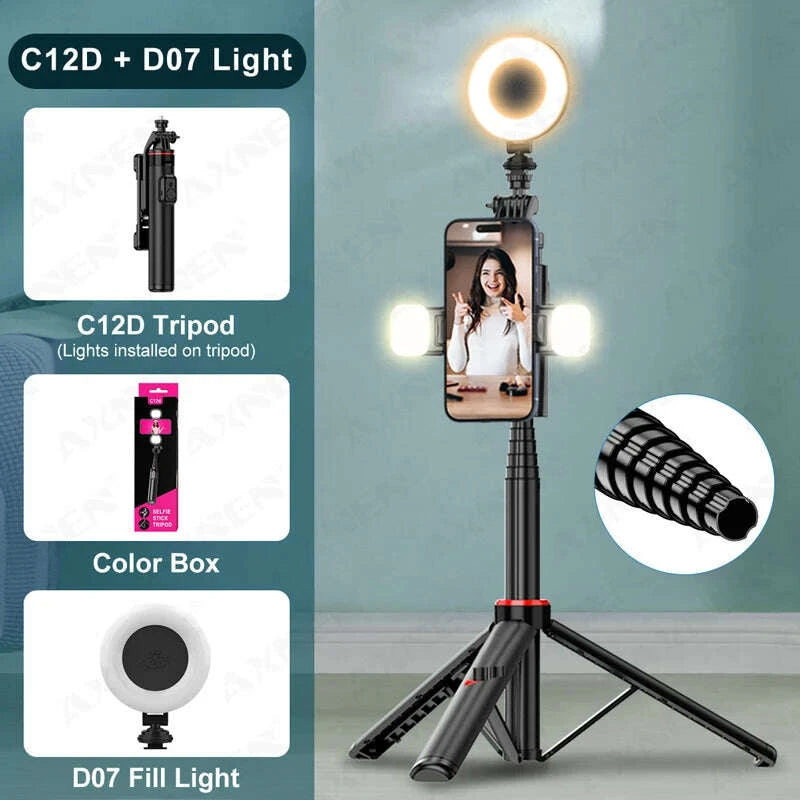 c12dc13d-tripod-for-phone-and-action-camera-gopro-stand-with-fill-light-remote-control-for-mobile-vlog-shooting-live-recordingkimludkimlud-35575036