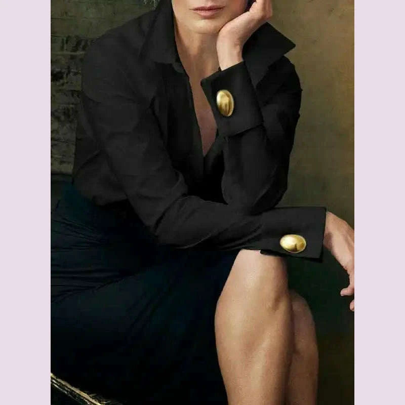 2025-womens-shirts-office-lady-long-sleeves-solid-color-gold-button-spring-summer-classic-shirt-blouse-woman-clothingkimlud-womens-fashion-34599813