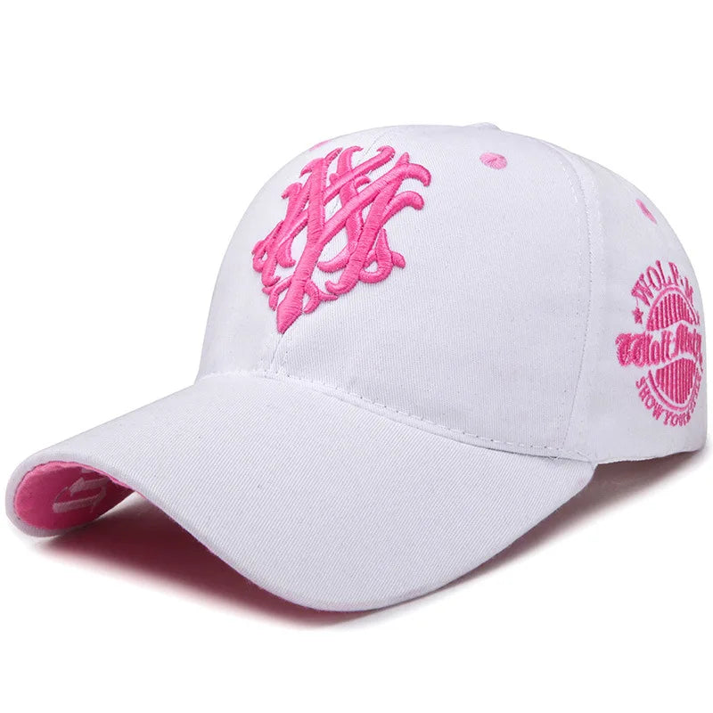 Cotton Baseball Cap Totem Embroidered — Black | KIMLUD