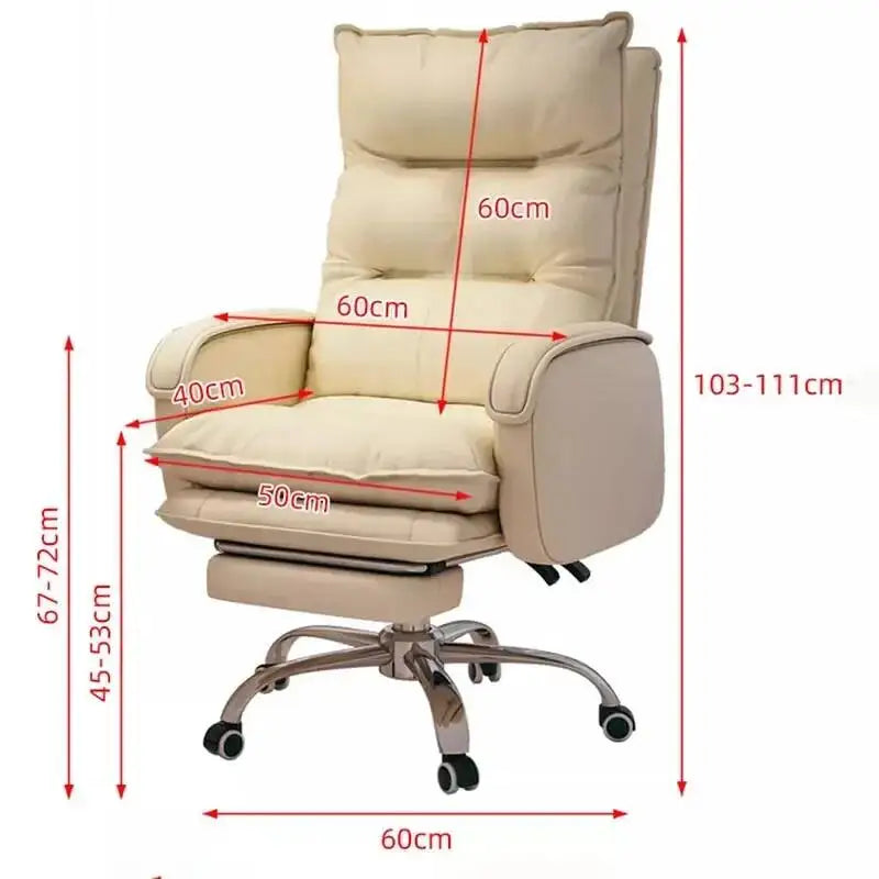 Minimalist Extension Comfy Ergonomic Chair Office Modern Chair Gaming Arm Luxury Rest Cadeira Pads Office Furniture New