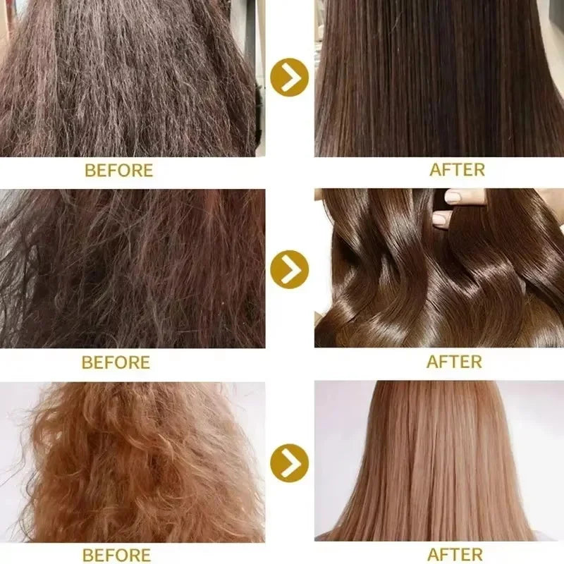 8 Seconds Magic Hair Mask Keratin Straightening Repair Damaged Frizy Treatment Soft Smoothing Professional Hair Care Cream