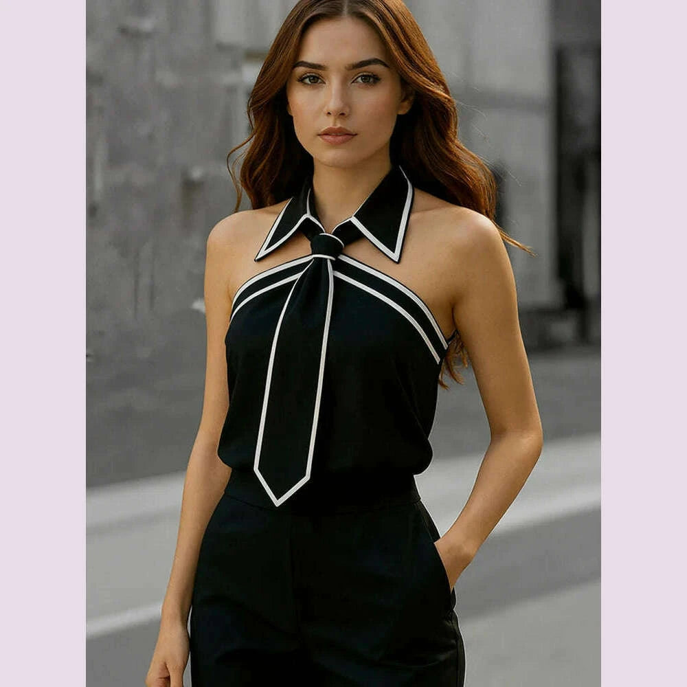 womens-tank-tops-halter-tie-neck-contrast-binding-blouse-office-lady-summer-casual-streetwear-tank-for-womenskimlud-womens-fashion-34623847