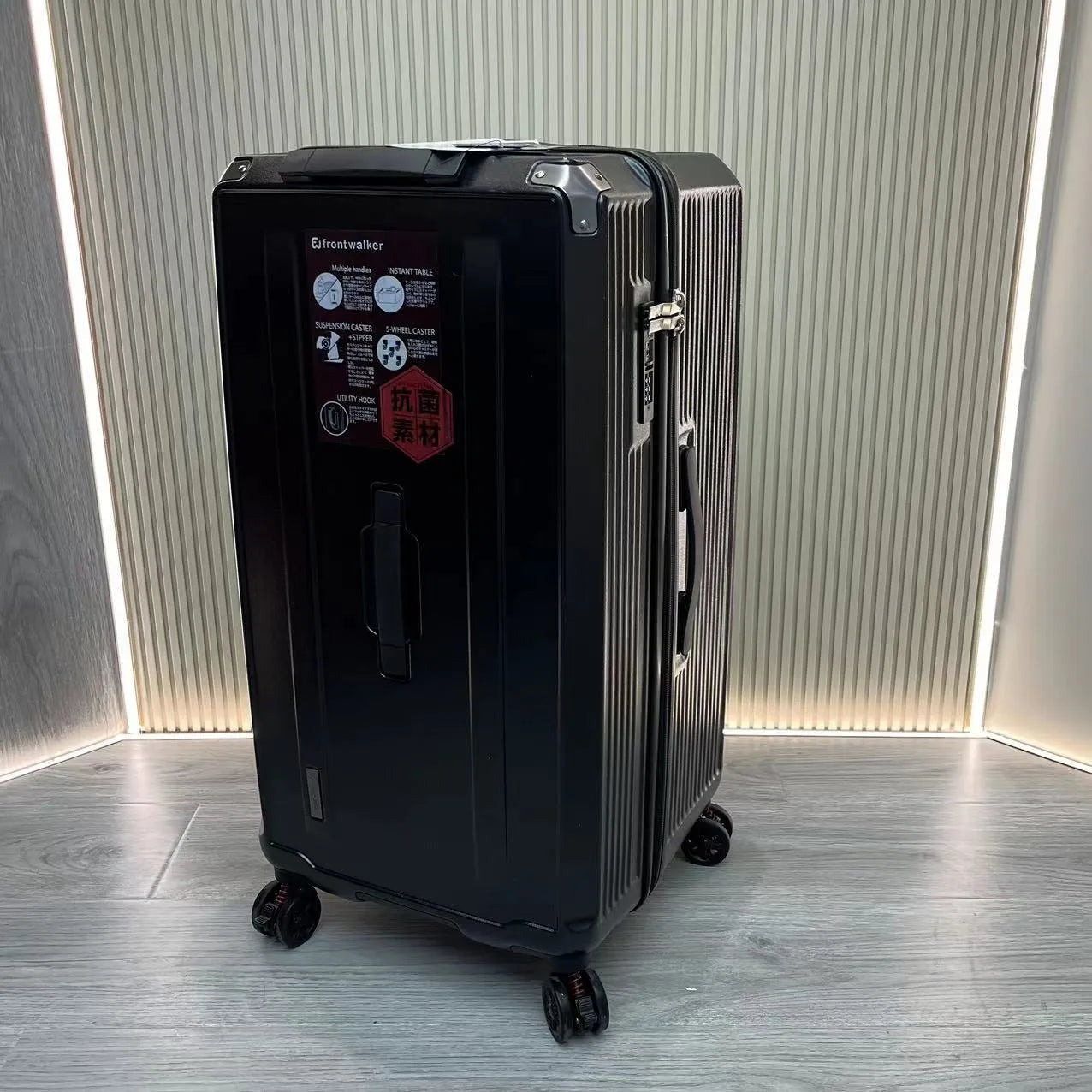 Large Size Suitcase with Five Wheels Brake Luggage Carrier 28 inch PC Material Cabin Trip Suitcase TSA Lock 32/36/50 inches