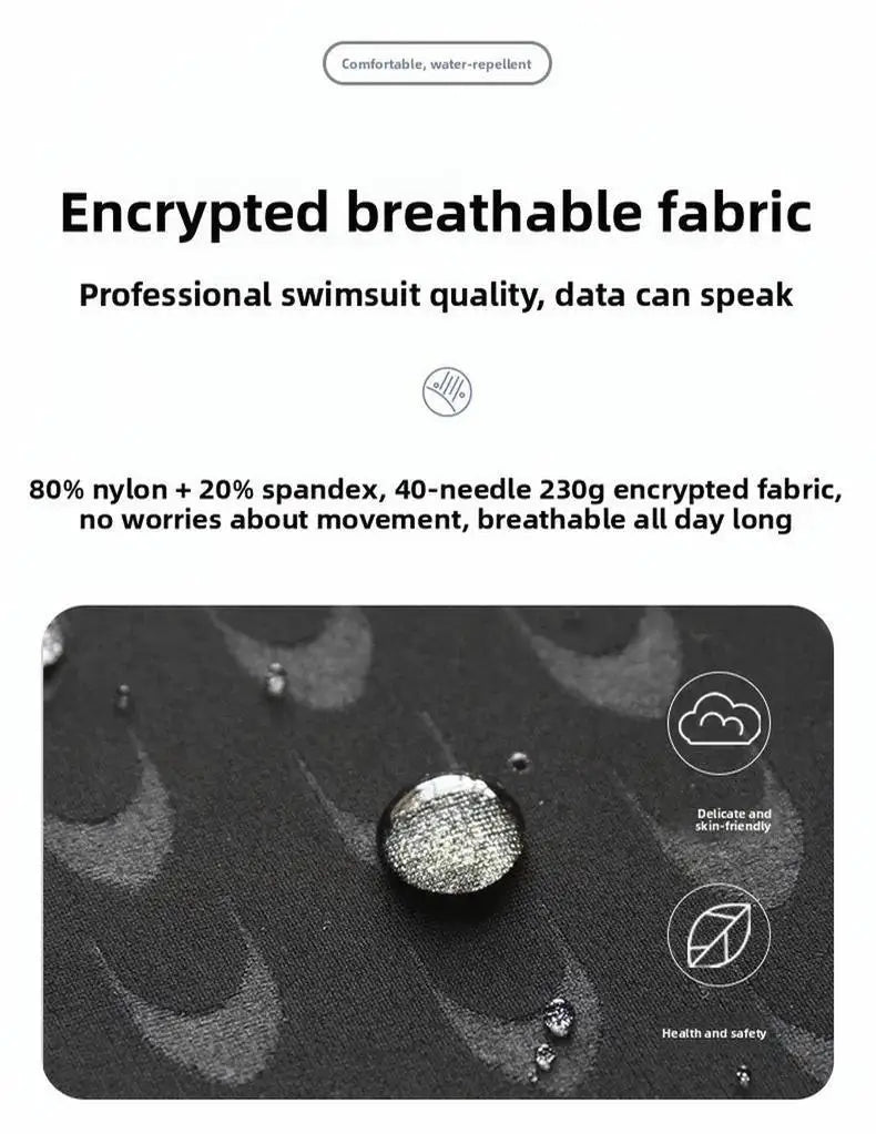 Girls' Competition Swimsuit High Performance Sharkskin Triangle Racing Swimsuit Quick Dry Training Swimwear