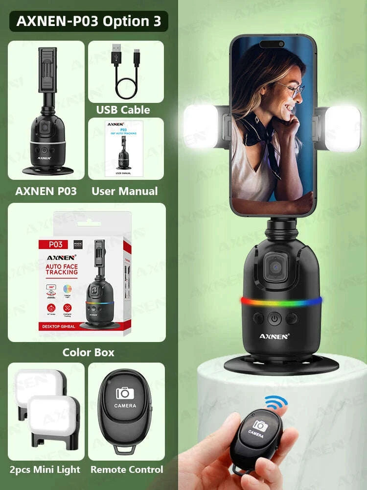 ai-face-tracking-gimbal-mobile-phone-stabilizer-360-auto-rotate-selfie-stand-for-iphone-15-pro-max-android-optional-tripodkimludkimlud-35561643